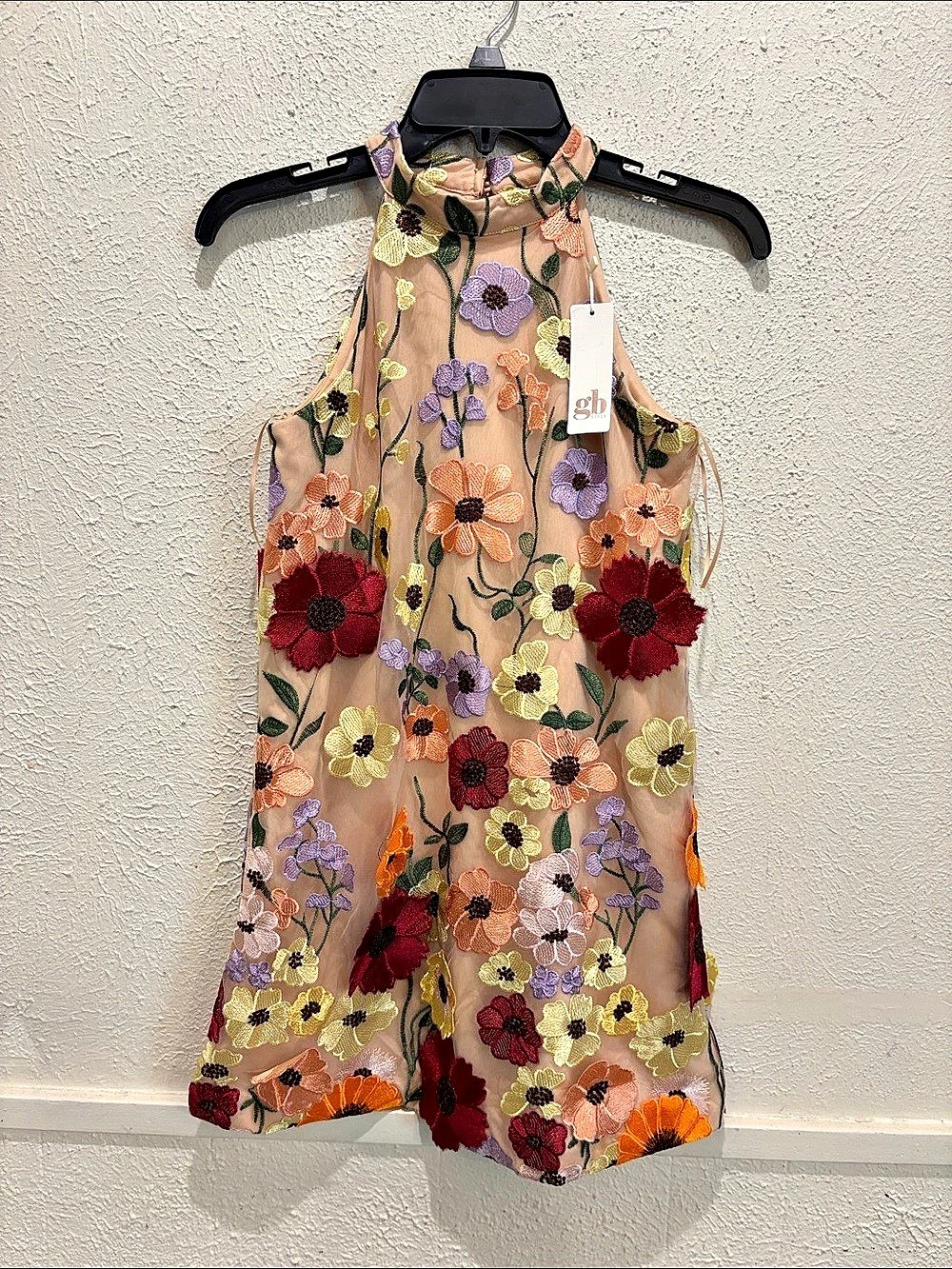 gb girls Floral Dress Size Large NWT